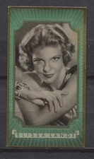 Elissa Landi Vintage Movie Star Cigarette Trading Card Lloyd No.257