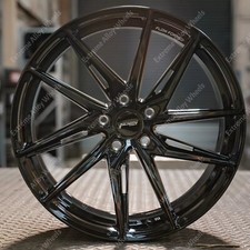 18" Black VF2 Alloy Wheels Fits Vw T5 T6 T28 T30 T32 Van Camper Mini Bus Crew