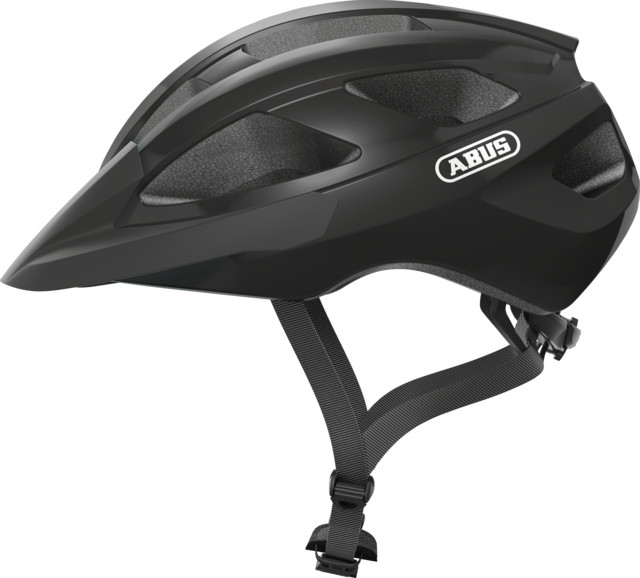Casque vélo ABUS Macator velvet black noir en taille M pour cycliste