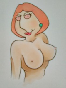 Cartoon Porn Family Guy Drawing - Details about Lois Griffin PINUP CARD #9 of 9 woman COLOR print ACEO  cartoon comic xxx nsfw