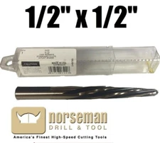 1/2" Norseman Viking Car Reamer 1/2" Shank  MADE IN USA #06400 Enlarging Holes