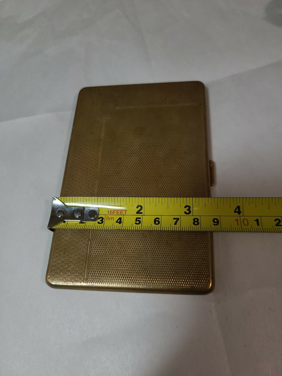 emu brand cigarette case VIntage Emu Brand Cigarette Case 1930s? Standphast Goldoid England