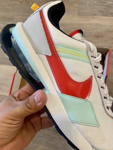 Nike Air Max Pre-Day LX Summit White University Red DV2211-100 Mens 8 Womens 9.5 - Picture 9 of 12