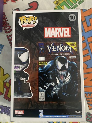 Funko Pop Comic Covers Marvel Lethal Protector VENOM 10 Funko Pop Comic Covers Marvel Lethal Protector VENOM 10