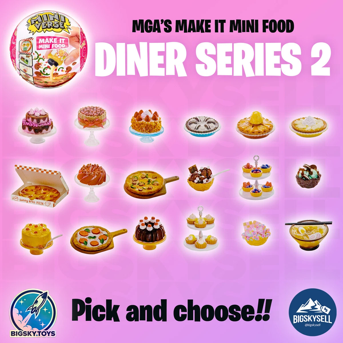 MGA's Miniverse Make It Mini Food Holiday Series 1 