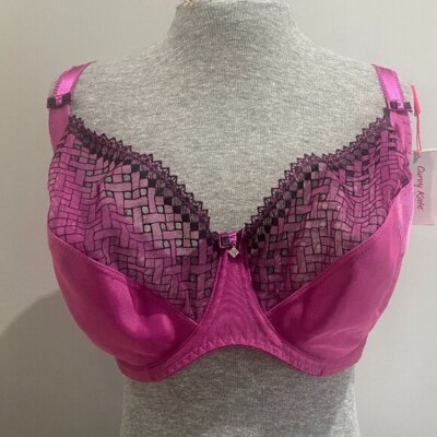 Curvy Kate GIA Balcony Bra US 30J CK2101 Boysenberry/Black | eBay