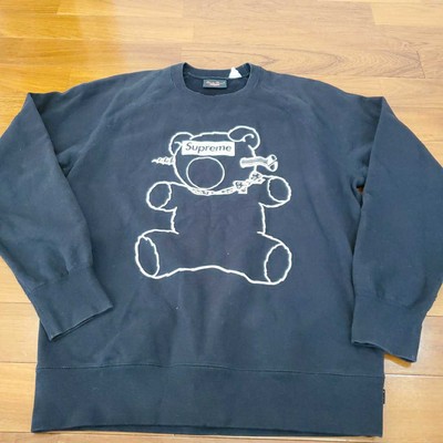 supreme crash tee black