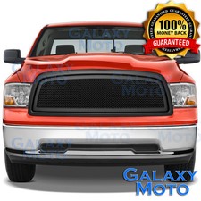 Matte Black Mesh Grillereplacement Shell For 09-12 Dodge Ram Truck 1500 Matte Black Mesh Grillereplacement Shell For 09-12 Dodge Ram Truck 1500