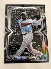 RANDY AROZARENA 2022 Panini Chronicles Baseball Obsidian #35