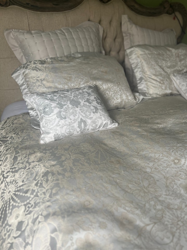 DORMA superkingsize duvet cover & 2 pillowcases eBay