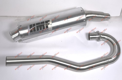 HMF Honda TRX 250 EX Exhaust Muffler Pipe ATV Silencer Header 2001-2024 TRX250 X - Picture 3 of 5