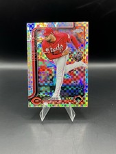 2025 TOPPS CHROME HUNTER GREENE X-FRACTOR #91 Cincinnati Reds