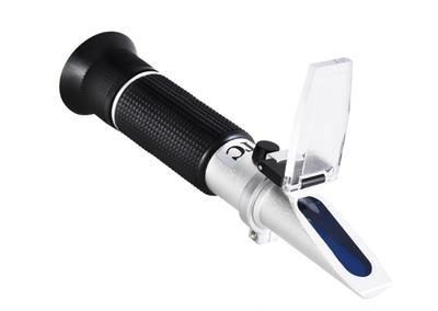 Portable Brix Refractometer with ATC, Accurate Dual Scale Brix Meter Specific...