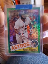 2020 Topps Yordan Alvarez Silver Pack Green /99 Chrome Refractor SSP #85C-16 🔥