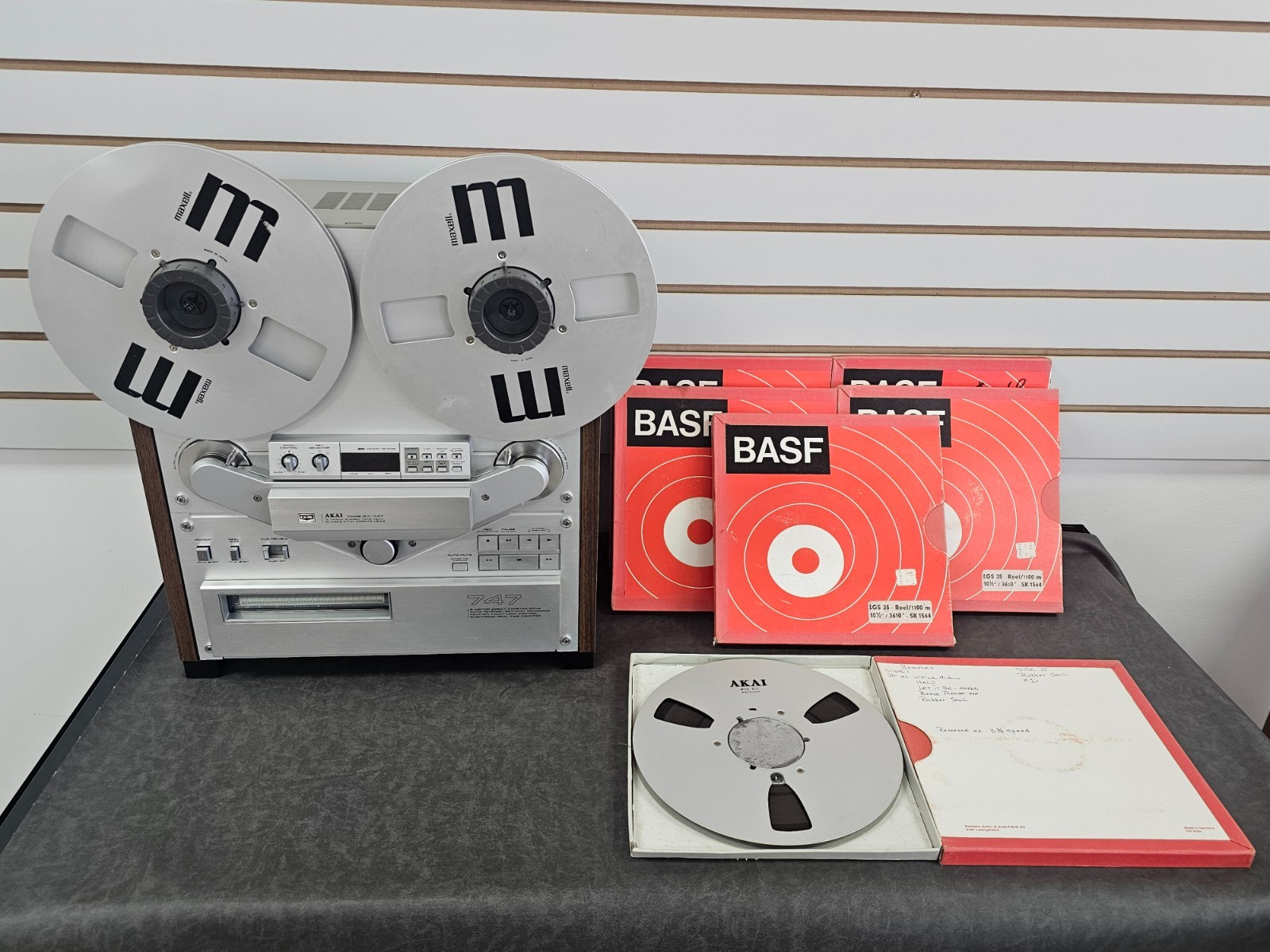 Akai GX-747 vintage audio equipment - eBay listing photo 2