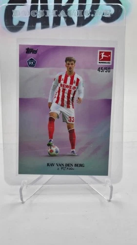 Rav van den Berg /50 - Topps International Stars Bundesliga 25/26 - Köln Rookie