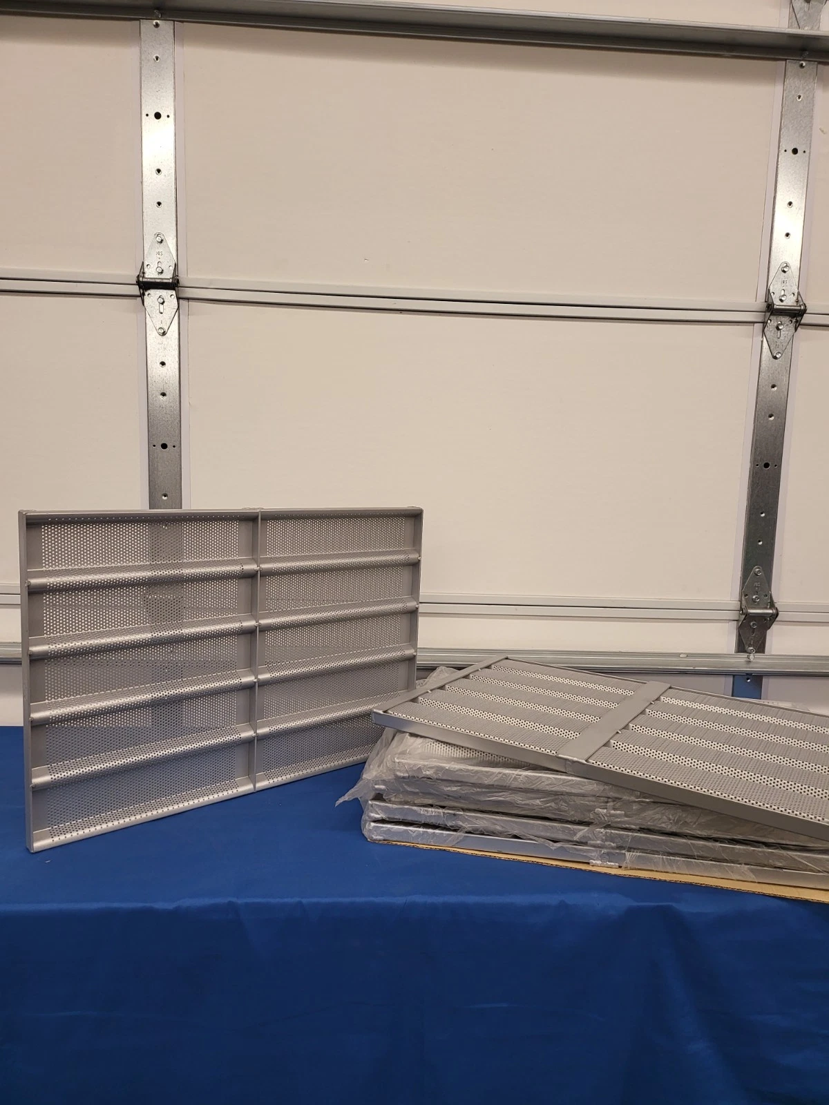 Full Size Aluminum 10 Mold Glazed Sub Sandwich Bread Pans 25.5" x 18"