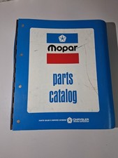 Oem 1975 Chrysler Plymouth Dodge Passenger Cars Mopar Dealership Parts Catalog