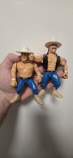 WWF Hasbro Smoking Gunns Green Card Tag Team Set Series 11  Read Description