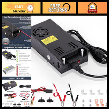 12V Power Supply 360W 30A AC to DC Converter, Universal Adapter for LED Lights