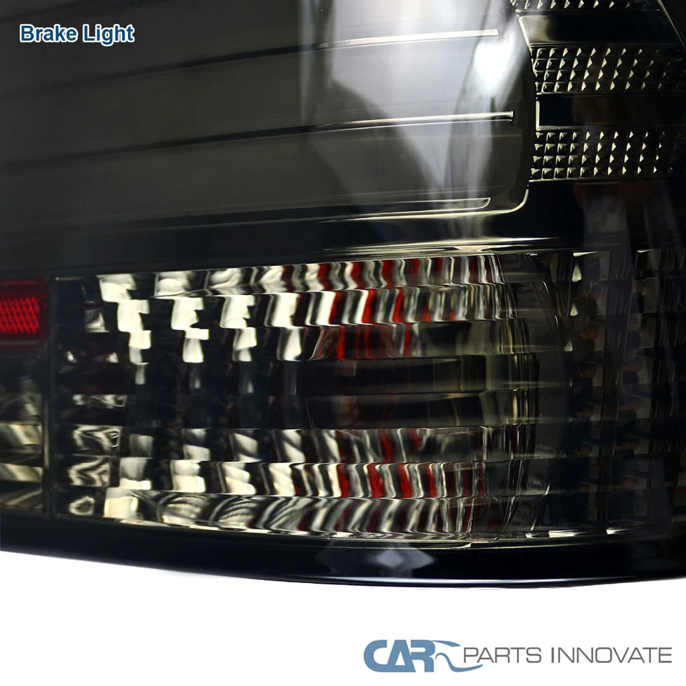 Smoke Fits 2001-2003 BMW E39 5-Series M5 525i 530i 540i LED Tail Lights Lamp Foto 4 de 4
