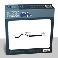 Auspuff Endtopf FüR Audi A3 / Seat Leon / Vw Golf Iv New Beetle + Cabriolet