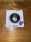 1994 S SILVER PROOF KENNEDY HALF DOLLAR COIN SAN FRANCISCO Actual Coin ~~LOOK~~