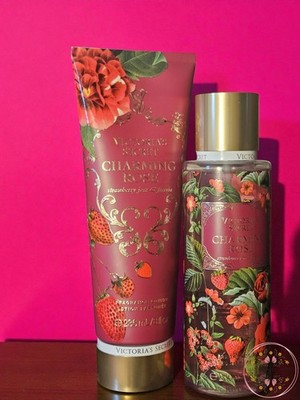 Charming Rose Fine Fragrance Mist and Body Cream by Victorias Secret