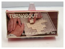 Vintage 1982 Mag-Nif Turnabout Strategy Board Game No. 2221 Made in USA