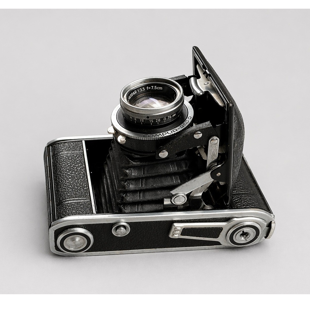 Voigtlander Bessa 66 Folding Camera Skopar 7.5cm 3.5 Compur-Rapid