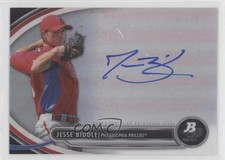 2013 Bowman Platinum Auto Prospects Jesse Biddle #BPAP-JBI Auto u0h