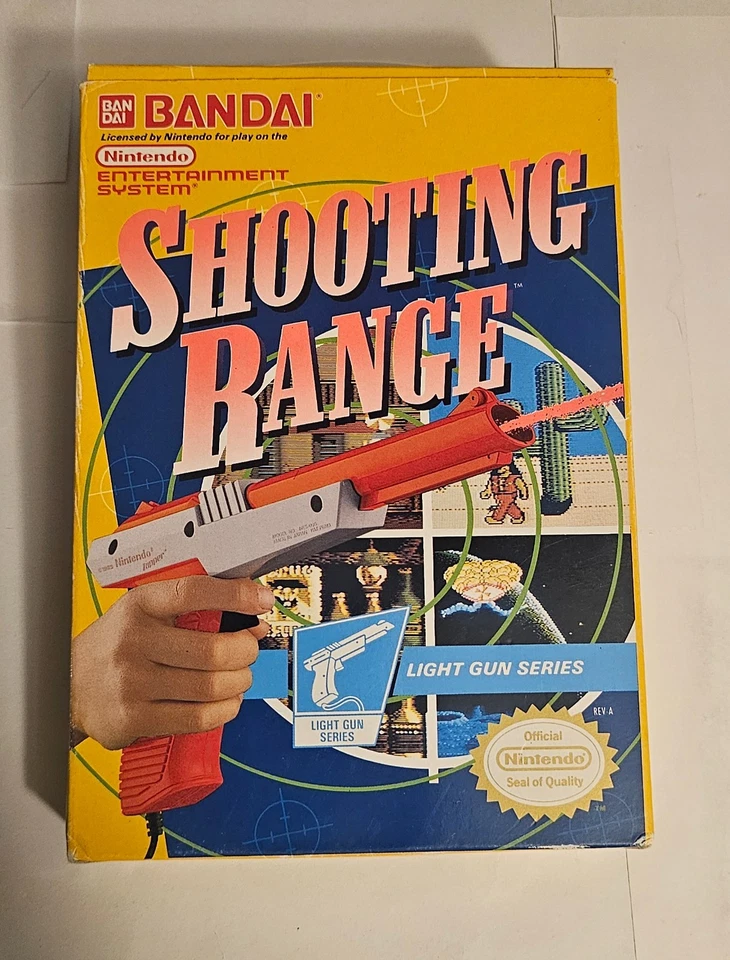 Shooting Range NES (CIB) includes pictured inserts and manual - Image 2 of 4