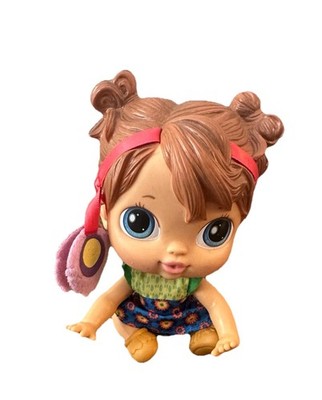 Hasbro 2010 Baby Alive Crib Life Doll Makayla Song w/ shoes & panties