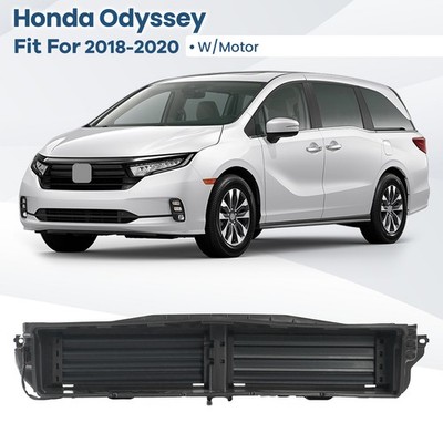 Front Grille Radiator Shutter For 2018 19 2020 Honda Odyssey Air Intake W/ Motor
