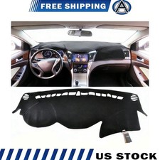 Dash Mat Cover For 2011-14 Hyundai Sonata Uv Shield Anti-fade Dashboard Protect