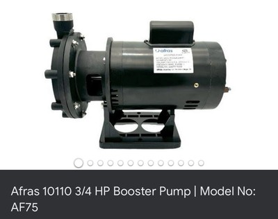 Afras Booster Pump
