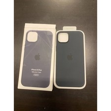 Apple Silicone Case with MagSafe for iPhone 14 - Midnight-NEW-Q