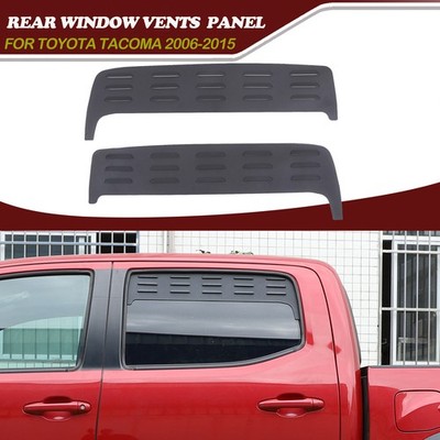 For Toyota Tacoma 2016-23 Rear Window Glass Louver Air Vent Blind Shutter Panel