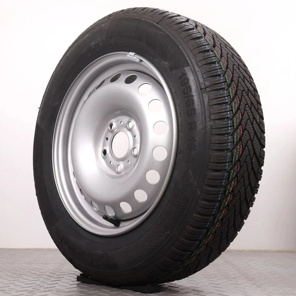 Winterräder 15 Zoll Mercedes Citan X415 Original Stahl-Felgen 195/65R15 95T RDK - Bild 3 von 4