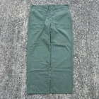 Vtg 1970’s OG 107 Military Vietnam Era Pants Green Talon Zip - 38 X 32 - Repairs