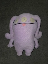Uglydoll Quippy 3 Eyed Plush Monster Alien 2011 Rare Clean Stuffed Animal 
