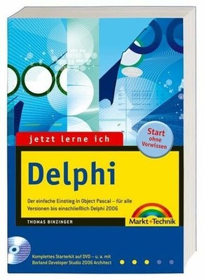 Jetzt lerne ich Delphi - Komplettes Starterkit auf Buch Markt+Technik Verlag