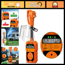 30 Amp RV Surge Protector with Auto Shutoff, Voltage Temp Reset, LED Display