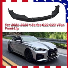 Fits Bmw G22 G23 4 Series 430i M-sport M440i 2021-25 Front Bumper Lip Spoiler Fits Bmw G22 G23 4 Series 430i M-sport M440i 2021-25 Front Bumper Lip Spoiler