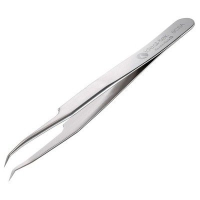 Ideal-Tek 5C.SA.0 High Precision Tweezers, Style 5, Anti-Acid/Anti-Mag SS, Bent