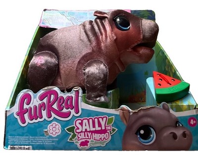 FurReal Sally The Silly Hippo  Interactive Plush. Learn to Walk NEW 4+