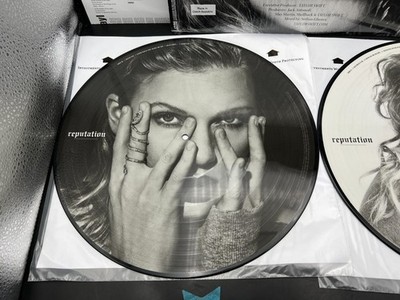 Taylor Swift Reputation Picture Disc Vinyl Album 2LP w/ Hype