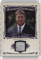 2013 Upper Deck Goodwin Champions Memorabilia Bill Laimbeer #M-BL 0kb5