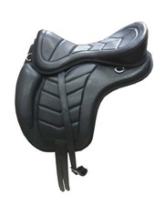 Echtleder Allzweck Freemax Pferdesattel baumlos Leder Pferdesattel