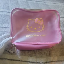 Hello Kitty Borsa di bellezza per trucco da viaggio The Crème Shop. USATO POCHISSIMO!